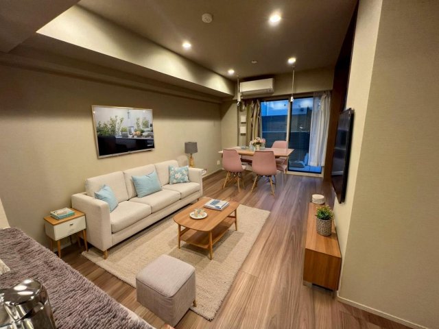 居室・リビング　CGのため家具は付きません。