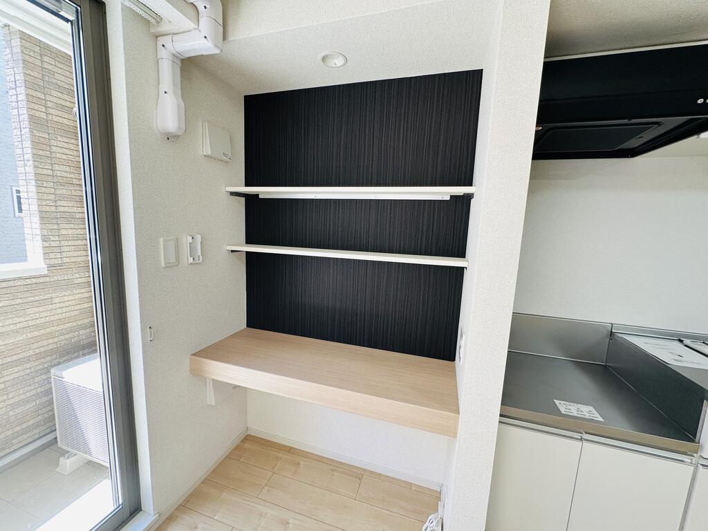 その他設備　LDK棚