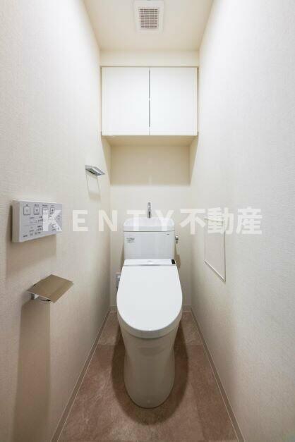 トイレ　ゆったりとした空間のトイレです