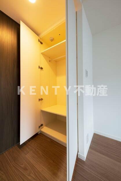 収納　収納のためのスペースです