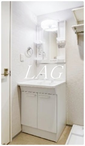 洗面設備　独立洗面台です。