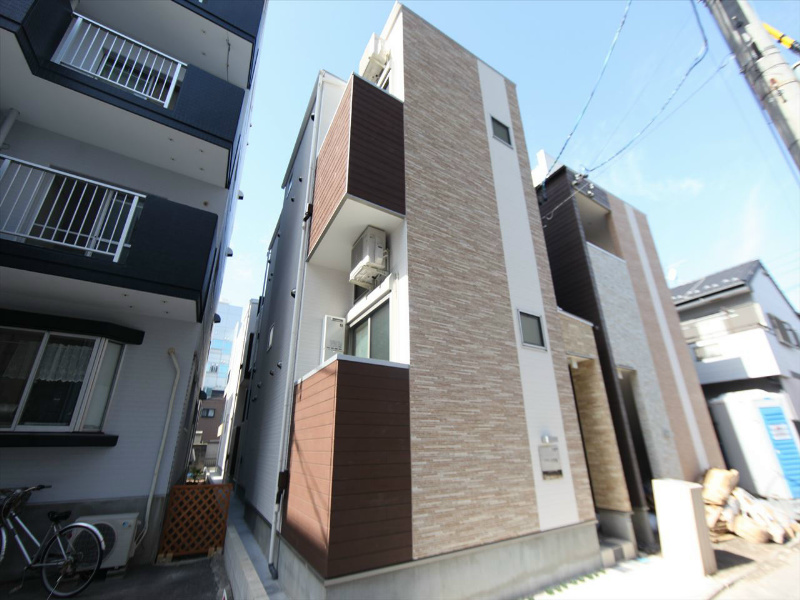 建物外観　外観　デザイナーズ　光インターネット無料