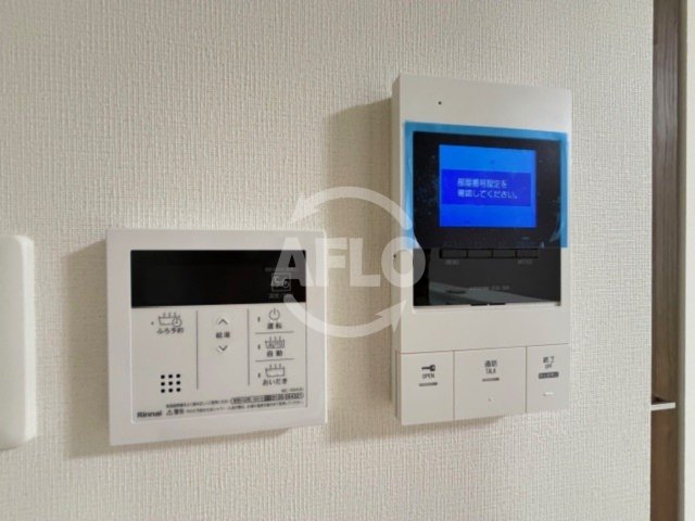 セキュリティ　アトリエール堺寺地町　モニター付きインターホン