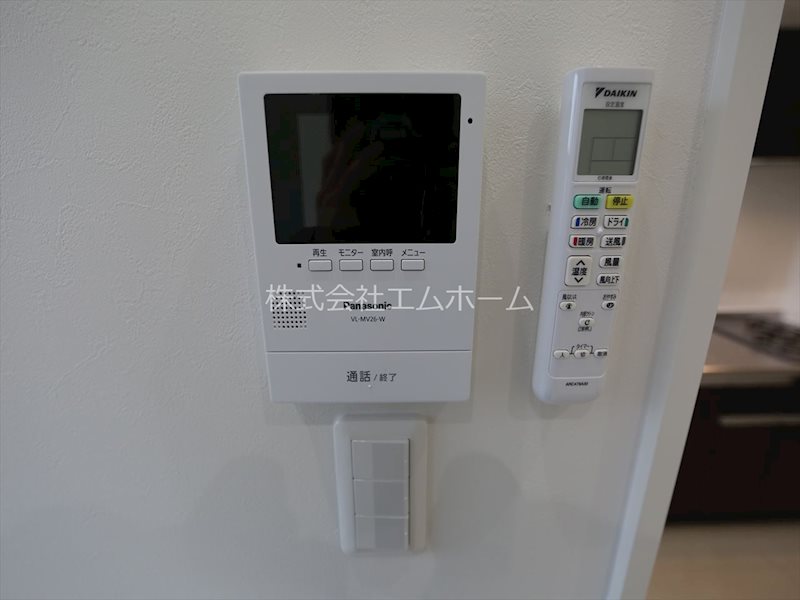 セキュリティ　ＴＶモニター付インターホン