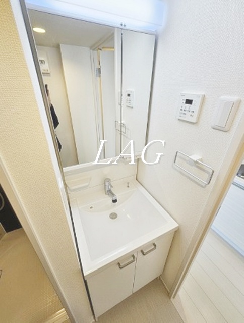洗面設備　洗面台です。