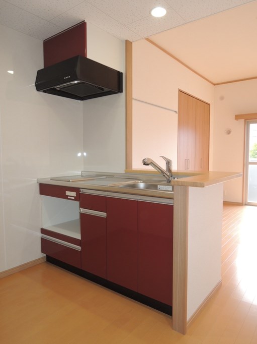 キッチン　※別号室の参考写真になります。