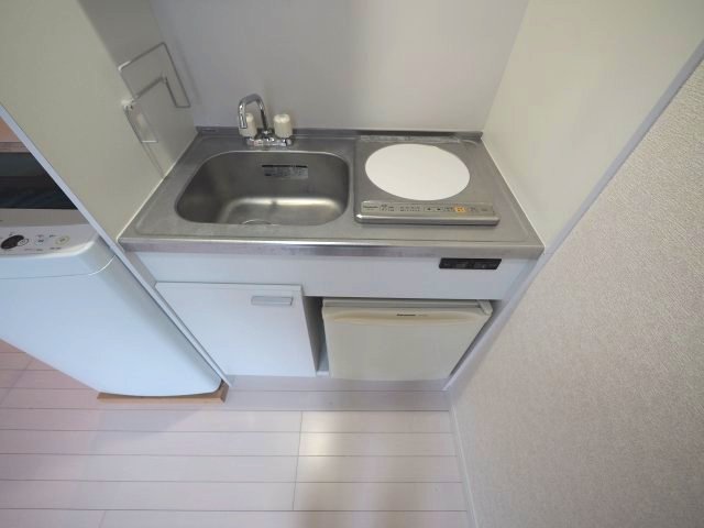 キッチン　ＩＨコンロ１口付のキッチン