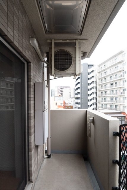 バルコニー　バルコニーがあります