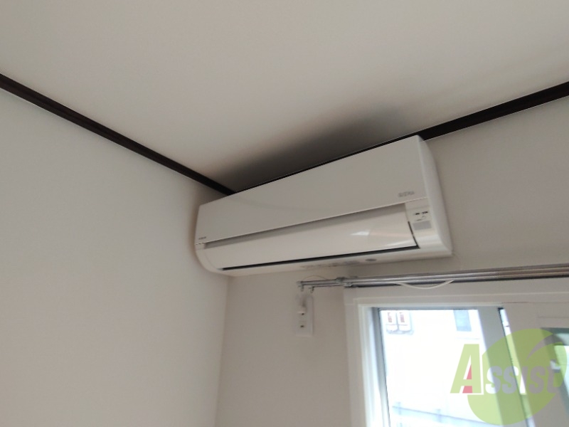 その他設備　エアコンは備え付きで、入居時からご利用できます。