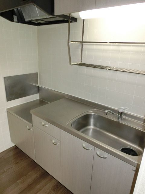 キッチン　ガスコンロ設置可