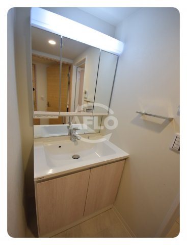 洗面設備　アーバネックス真田山　洗面化粧台