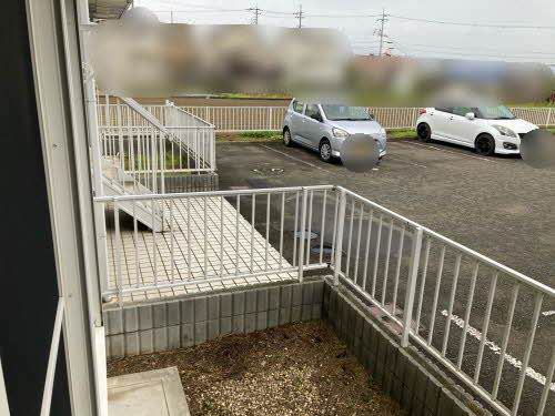 バルコニー　庭