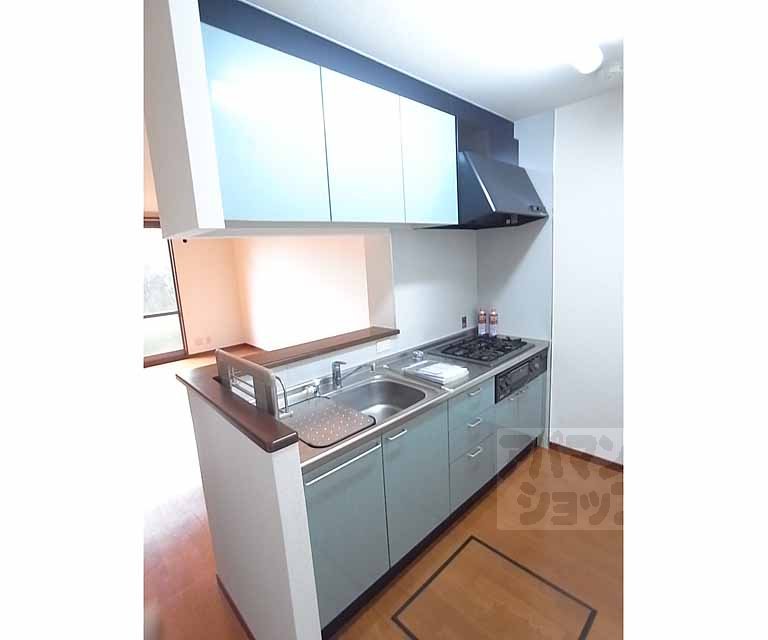 キッチン　広めのガスキッチン