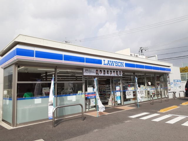 コンビニ　ローソン　岡崎舳越町店（コンビニ）まで500m