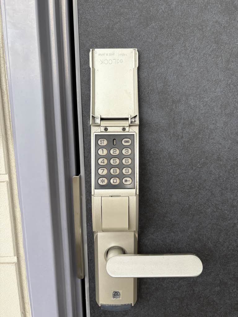 セキュリティ　暗証番号式キー