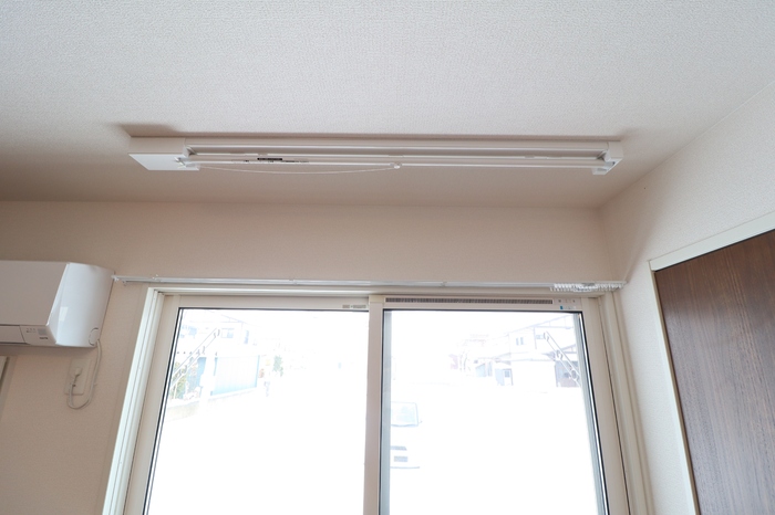 その他設備　室内物干し