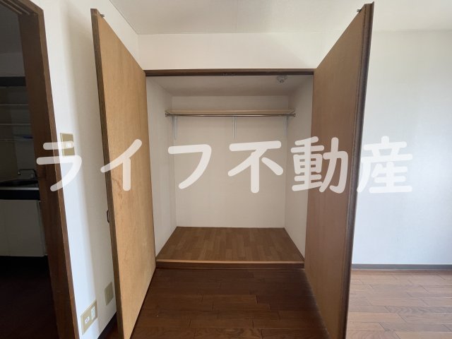 収納　十分な収納スペースがあります