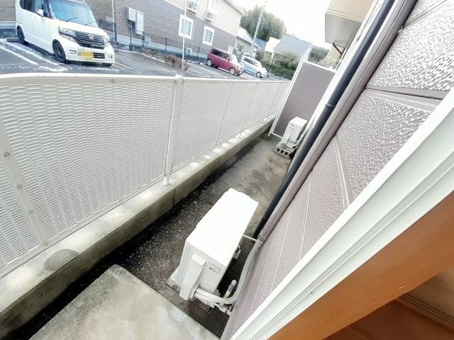 バルコニー　バルコニー付きです
