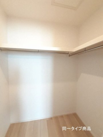 収納　たっぷりとした収納スペースです