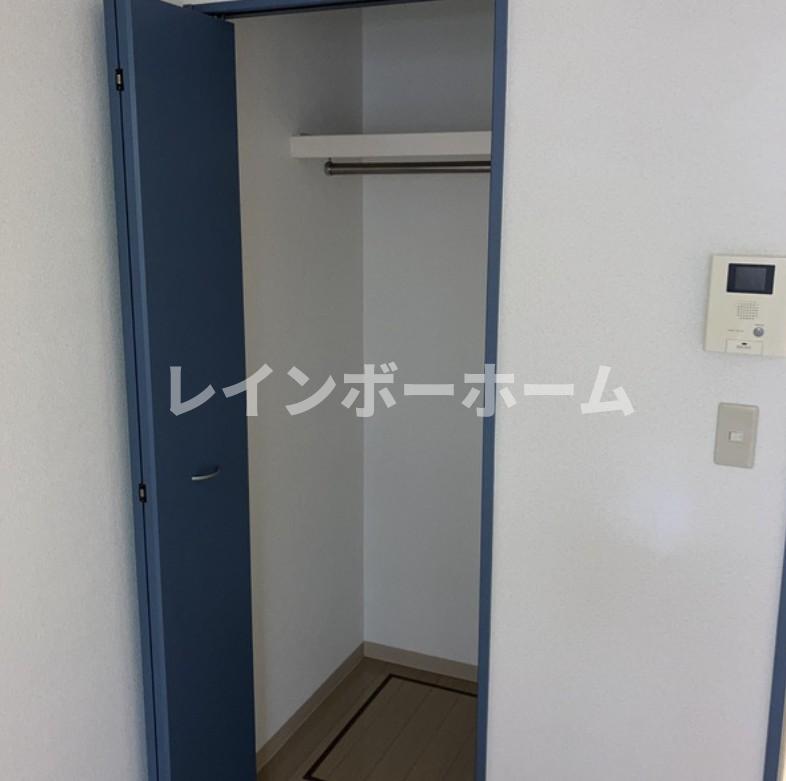 収納　たっぷりとした収納スペースです