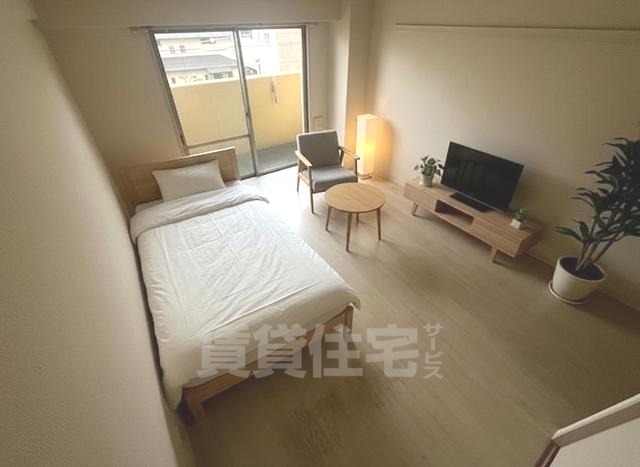 居室・リビング　この画像内の家具は画像生成AIを利用しています
