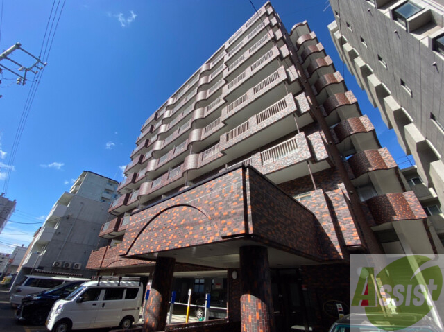 建物外観　札幌市中央区南５条西「プレサント南５西９」