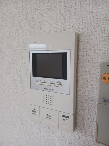 セキュリティ　モニター付きインターホンです