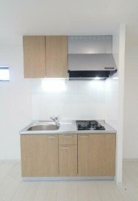 キッチン　※同タイプの別の部屋写真です。現況を優先