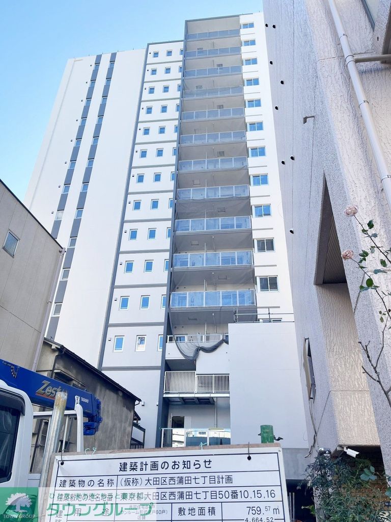 建物外観　屋根付きの商店街を歩いてJR蒲田駅まで通勤、通学可能！！！