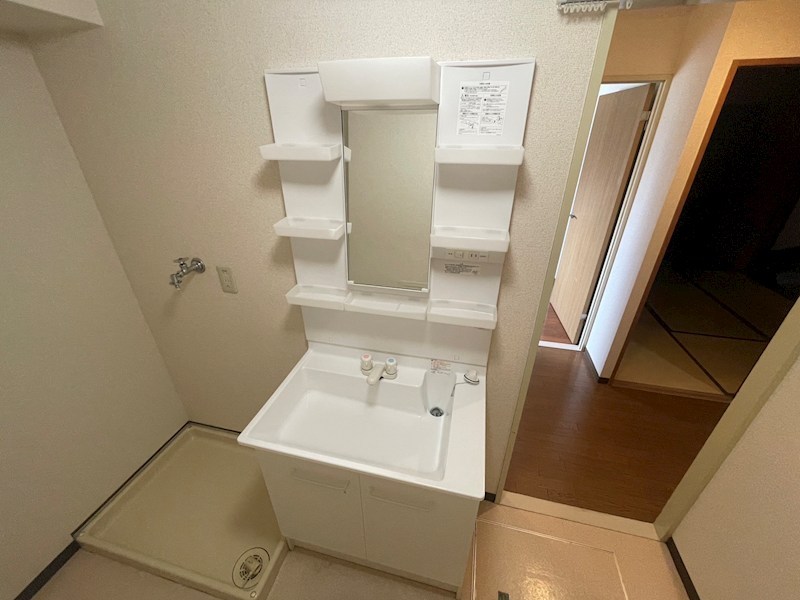 洗面設備　※別号室の写真使用中