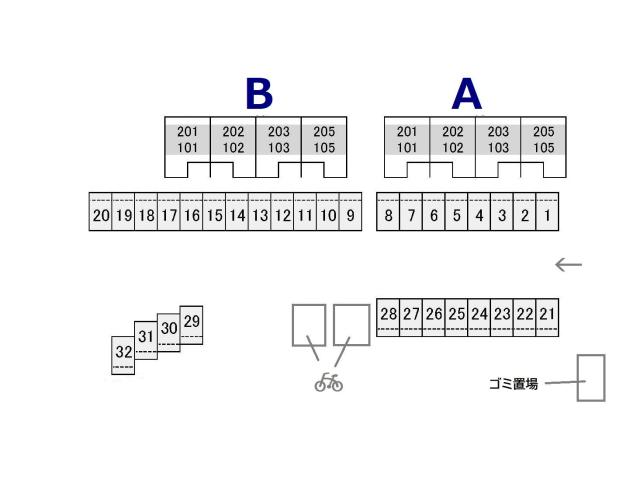 駐車場　駐車場