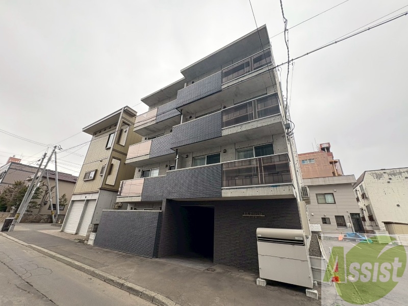 建物外観　札幌市中央区南２２条「エルプレシア南２２条」