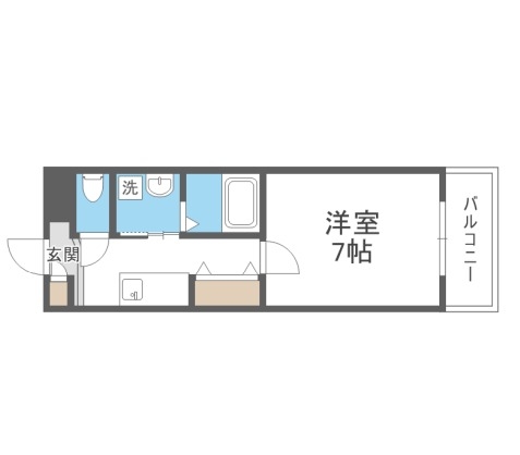 LIFEFIELD諸岡の間取り写真