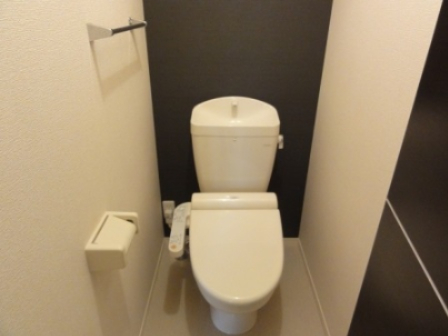 トイレ　退去前につき別のお部屋の写真です