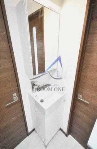 洗面設備　洗面台です。