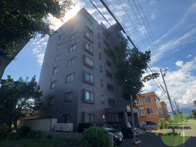 建物外観　札幌市東区北２５条東「サンシャトー」