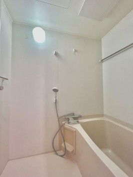 バス・シャワールーム　浴室乾燥機付きバス。