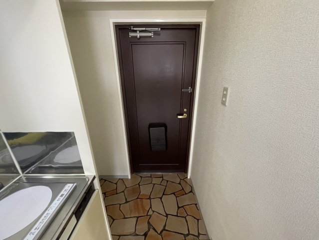 玄関　明るい玄関です