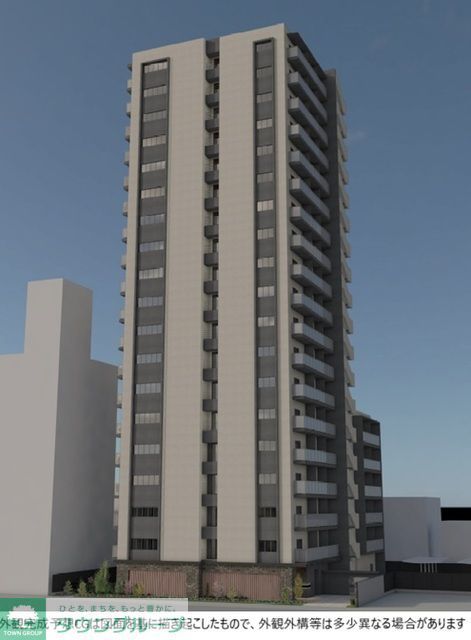 建物外観　外観パース