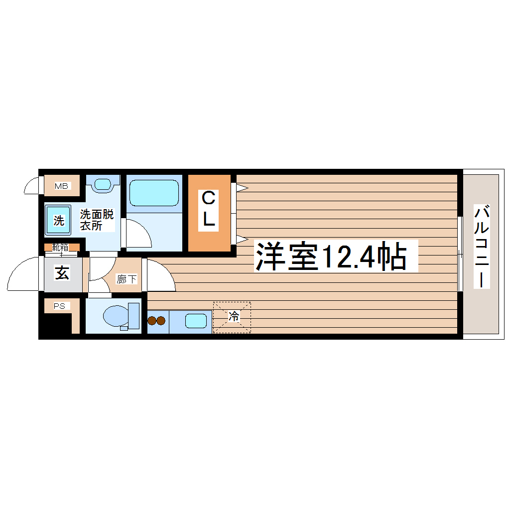 アーバンフラッツ小田原の間取り写真