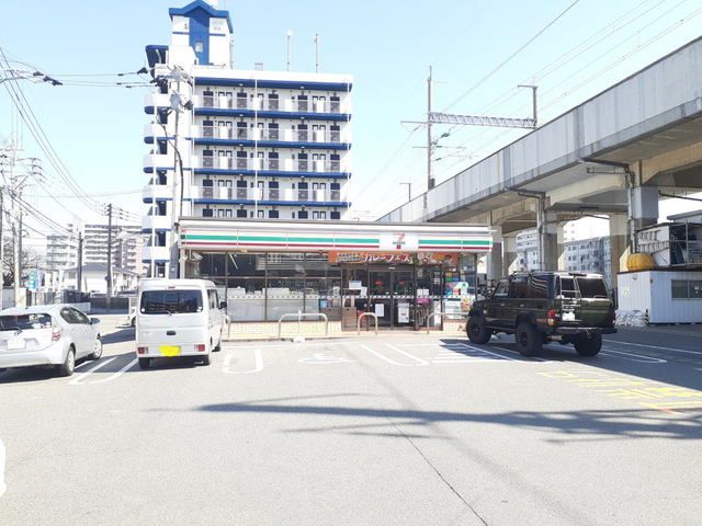 コンビニ　セブンイレブン筥松１丁目店（コンビニ）まで450m