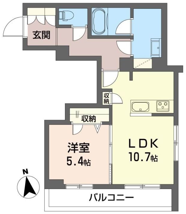 グレイス東海神の間取り写真