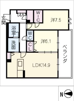 maison keyakiの間取り写真