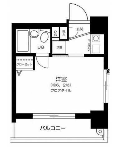 エクセリア新宿第2の間取り写真