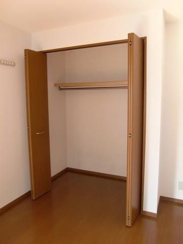 収納　奥行きのある収納です