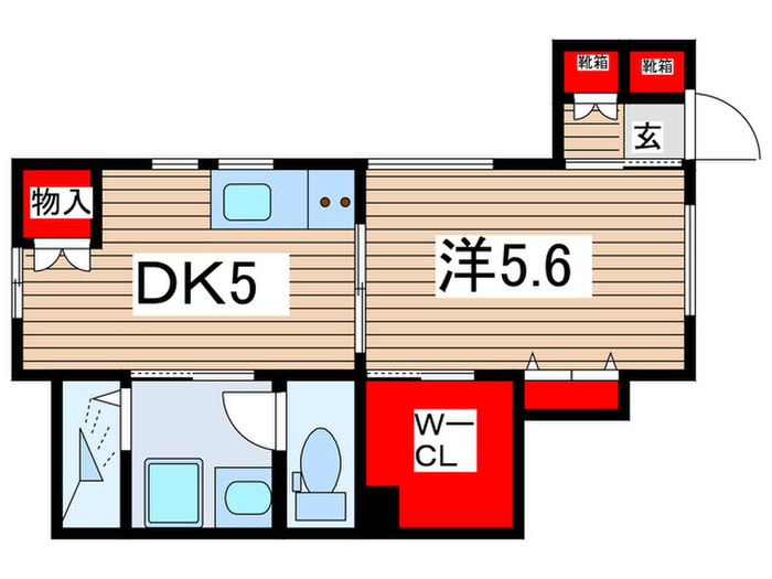Kコート南小岩の間取り写真
