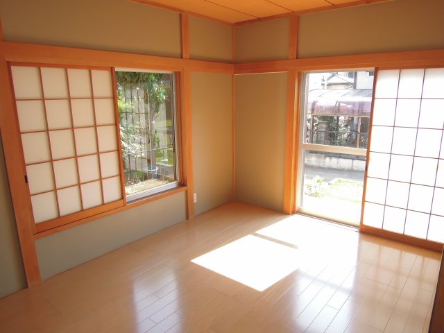 南平台団地 KS貸家の居間写真