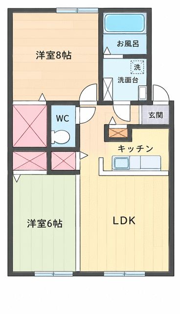 アヴァンセの間取り写真