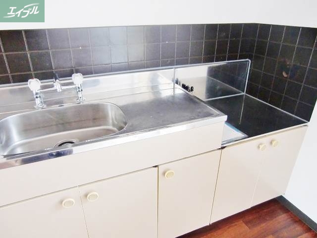 キッチン　２口コンロ設置可能です