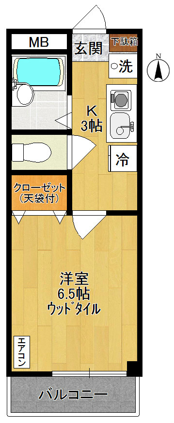 ベル ルージュの間取り写真